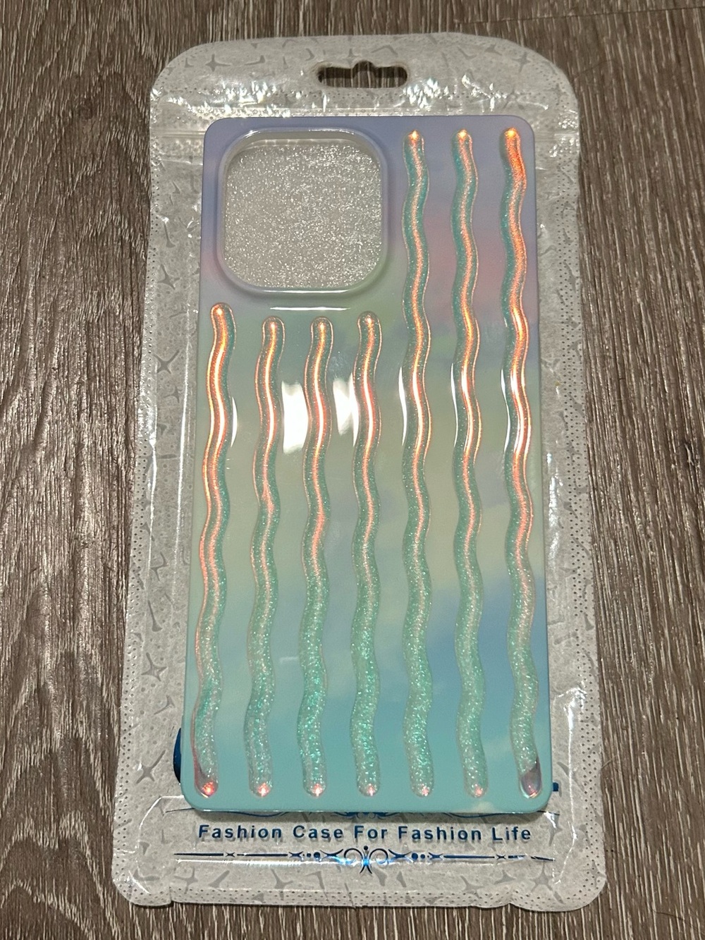 New IPhone 14 Pro Max Phone Case Blue Water Ripple